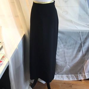 Black pencil skirt